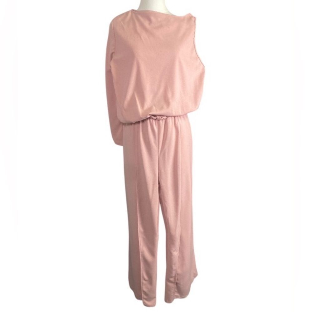 HOUSE OF JOR Elegant Pink Jumpsuit / L